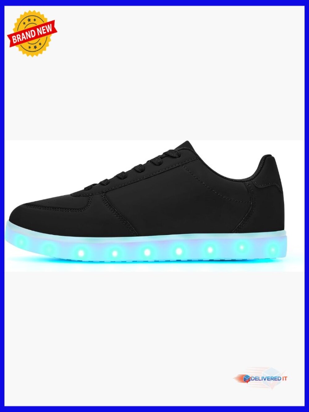 Unisex Light Up Sneakers with USB Charging Glowing LED Shoes Fashion